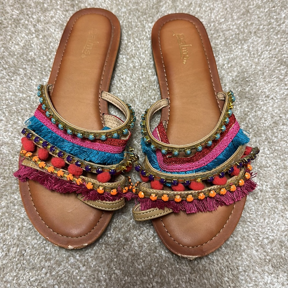 Multicolored sandals - Picture 4 of 8